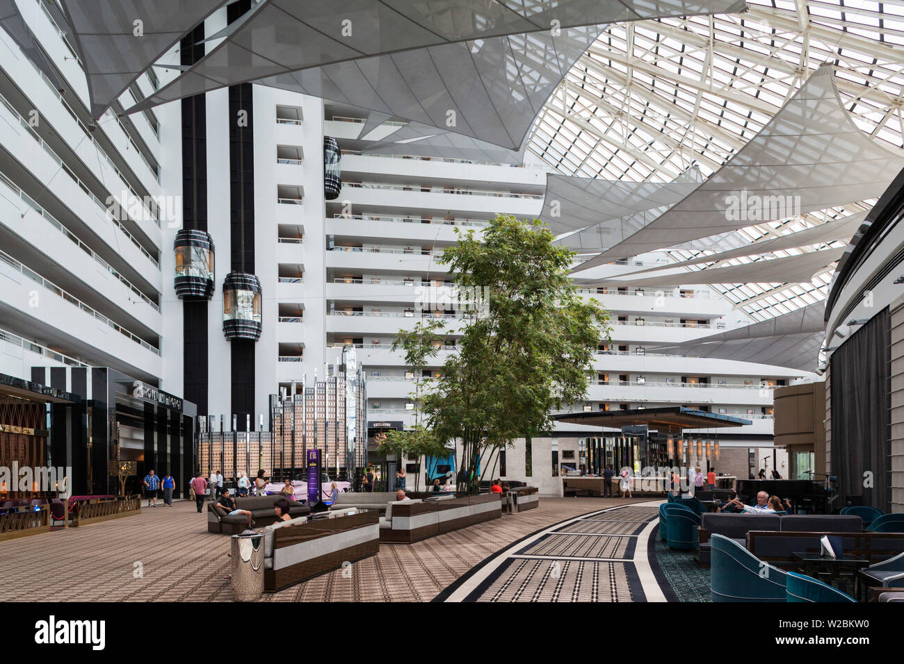 Australia, Australia occidentale, Perth-Burswood, Crown Perth Hotel Metropole, interno Foto Stock