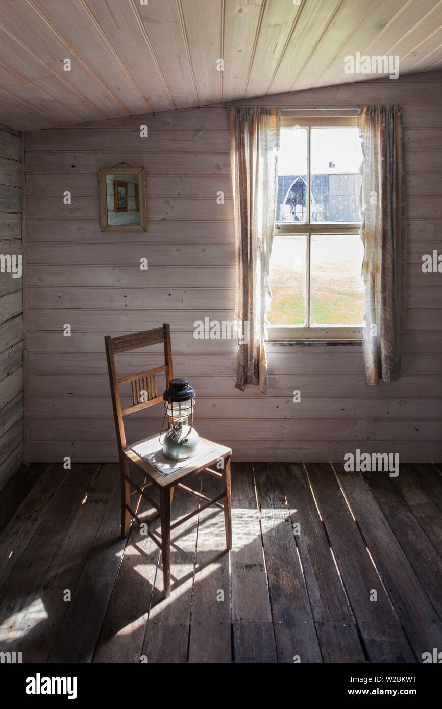 Australia, Western Australia, Sud-ovest, Albany, mondo di balena, Ex stazione baleniera, Cook's house, interni con laterna Foto Stock