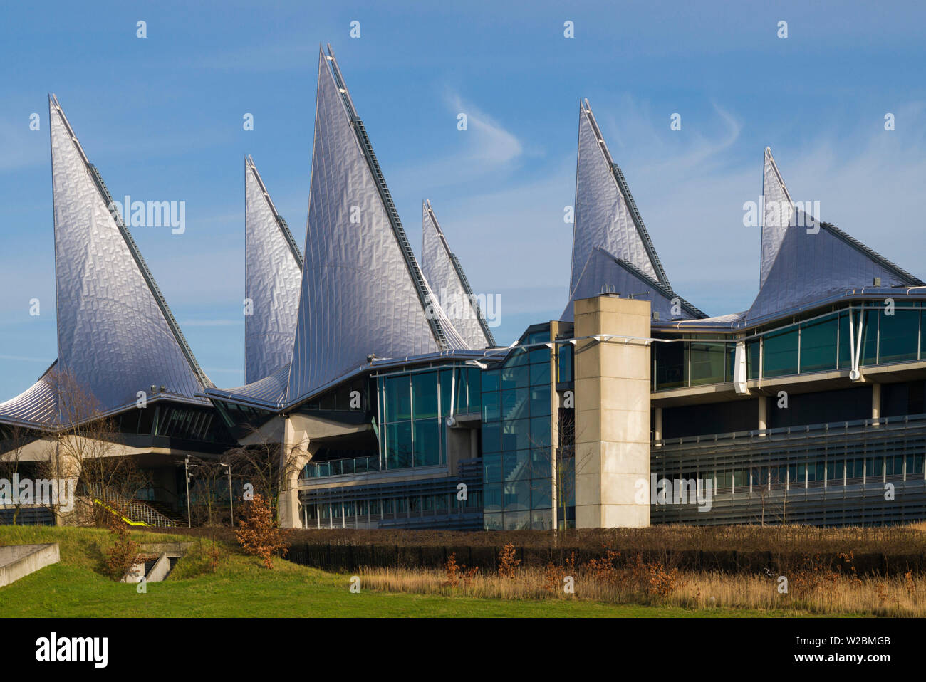 Belgio, Anversa, Justitiepaleis, Palazzo di Giustizia tribunali Foto Stock