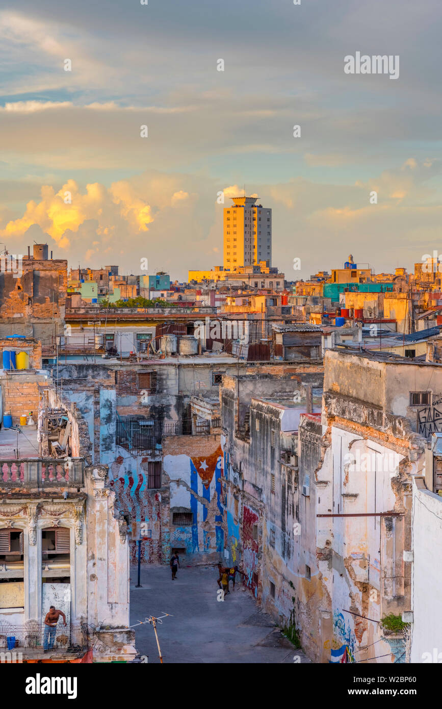 Cuba, La Habana, Centro Habana Foto Stock