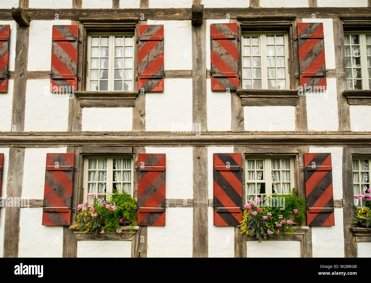 Swiss Open-Air Museum, Ballenberg, Berner Oberland, Svizzera Foto Stock