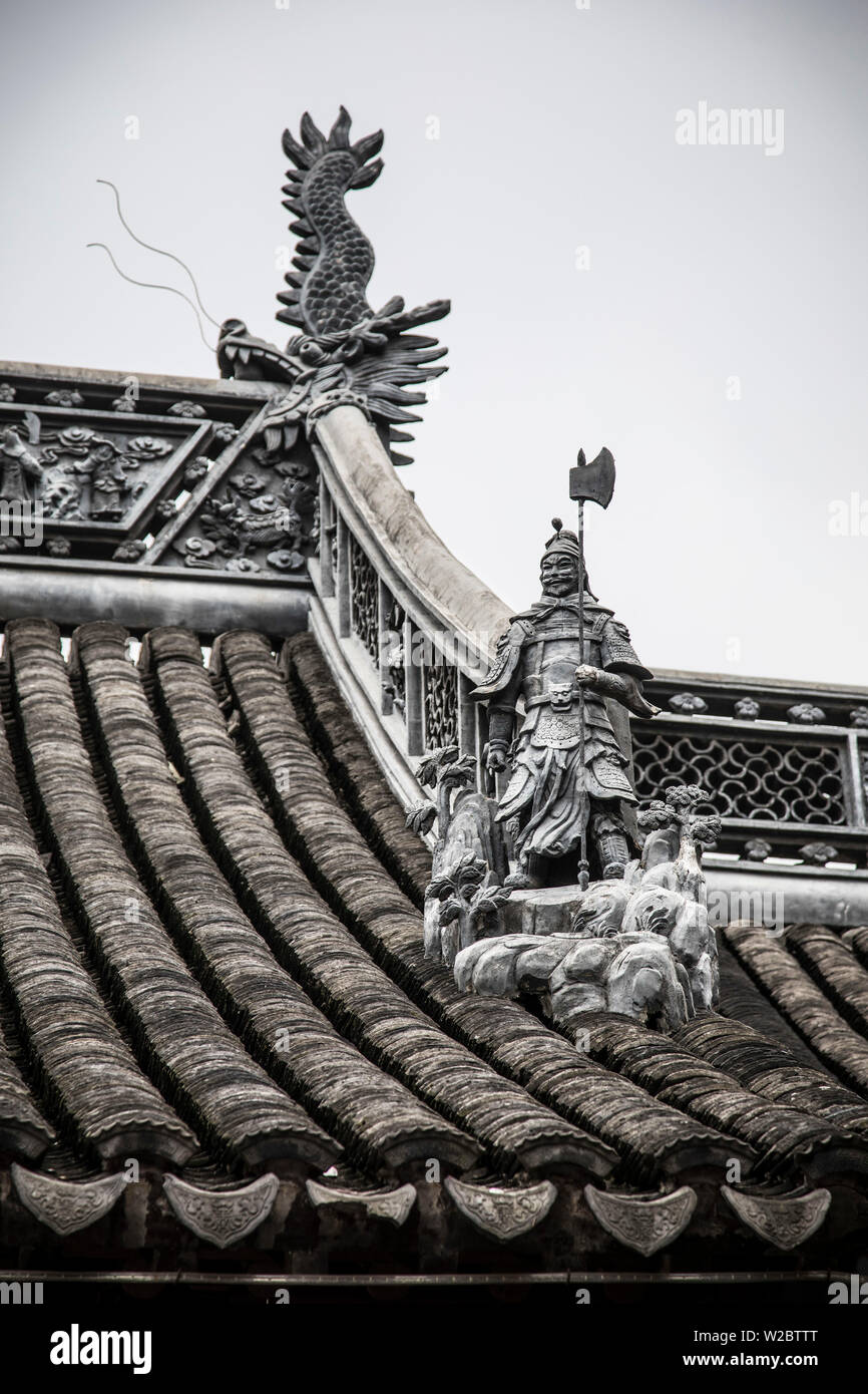 Città tempio di Dio, Città Vecchia, Shanghai, Cina Foto Stock