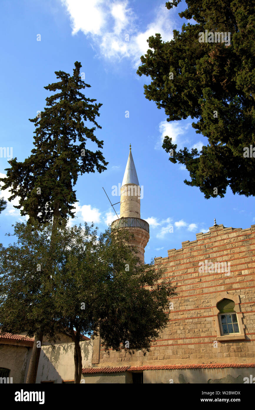 Grande Moschea, Limassol, Cipro, Mediterraneo orientale Mare Foto Stock