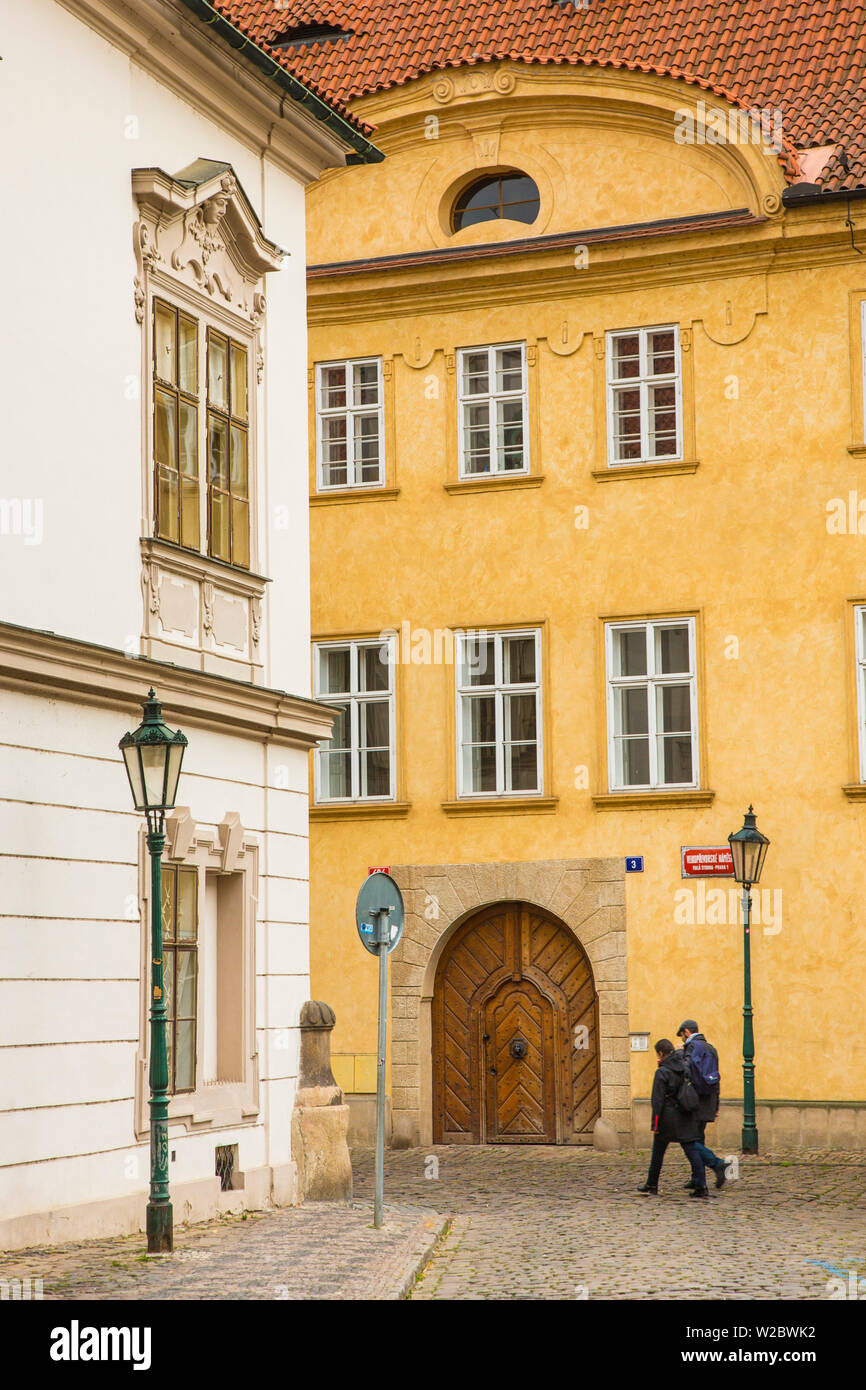 Mala Strana (Quartiere Piccolo), Praga, Repubblica Ceca Foto Stock