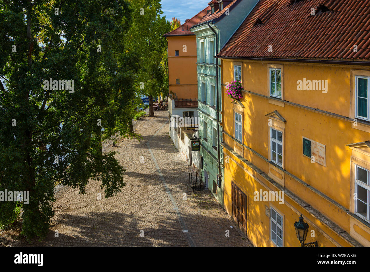 Mala Strana (Quartiere Piccolo), Praga, Repubblica Ceca Foto Stock