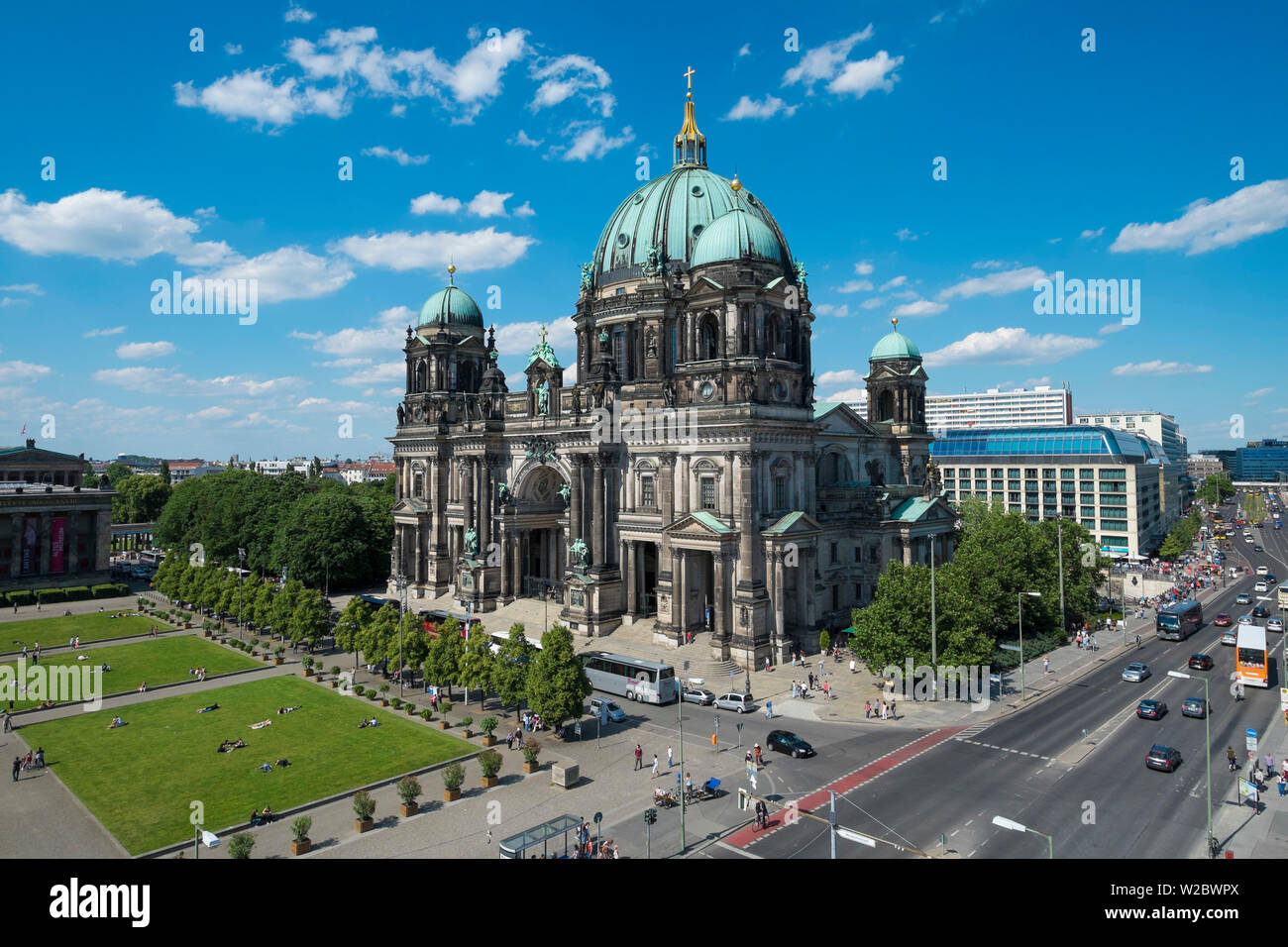 Berliner Dom (cattedrale), nel quartiere Mitte di Berlino, Germania Foto Stock