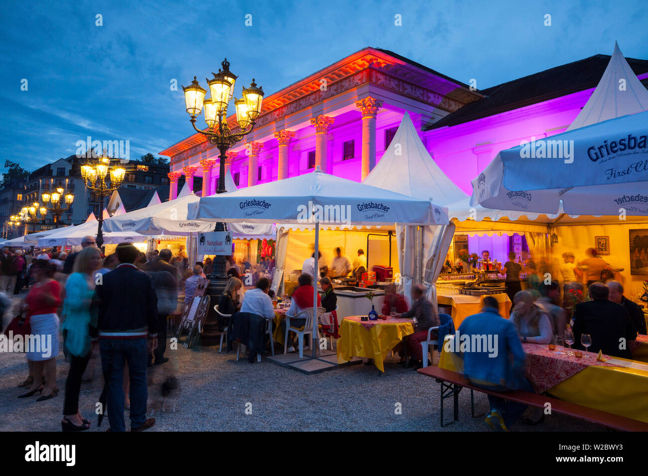 La settimana del Festival, Baden-Baden, Foresta Nera, Baden Wurttemberg, Germania, Europa Foto Stock