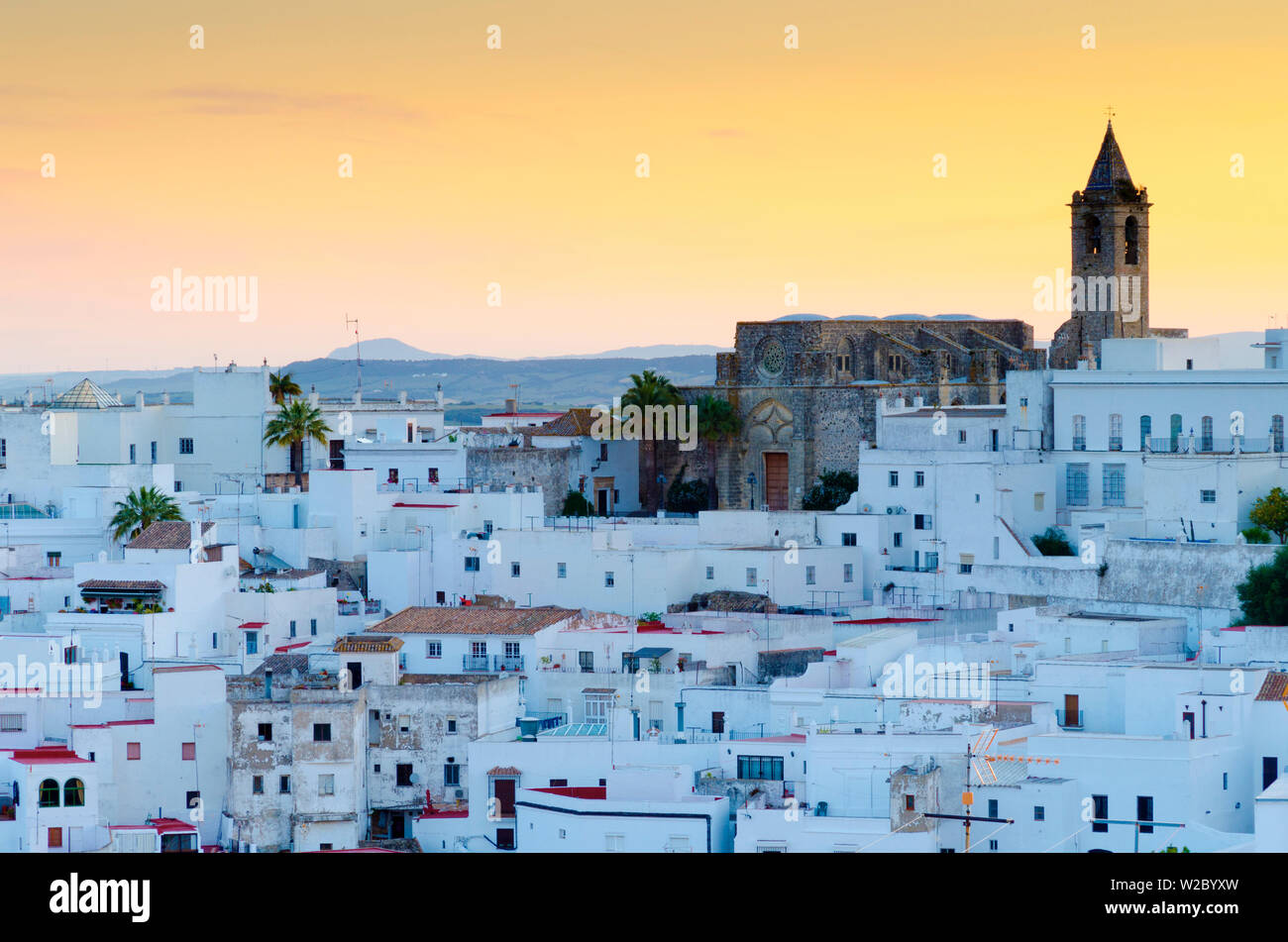Spagna, Andalusia Cadice provincia, Vejer de la Frontera Foto Stock