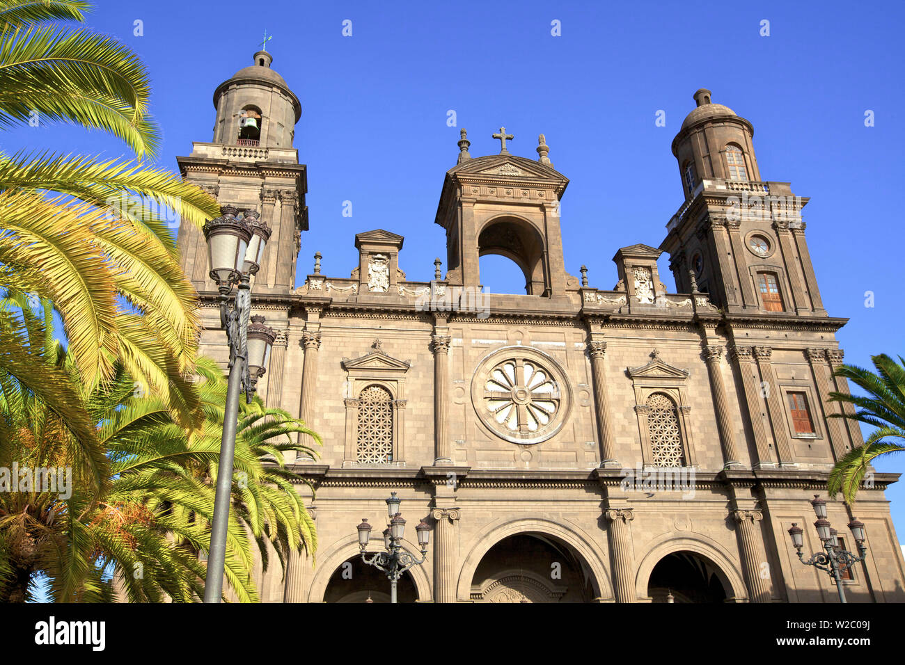 Santa Ana cattedrale, Vegueta Città Vecchia, Las Palmas de Gran Canaria Gran Canaria Isole Canarie Spagna, Oceano Atlantico, Europa Foto Stock