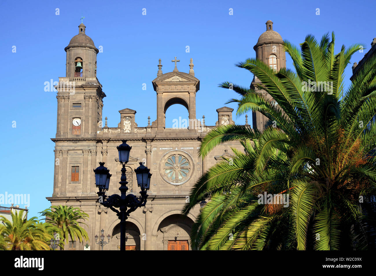 Santa Ana cattedrale, Vegueta Città Vecchia, Las Palmas de Gran Canaria Gran Canaria Isole Canarie Spagna, Oceano Atlantico, Europa Foto Stock