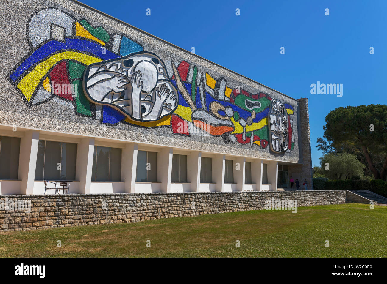 Fernand Leger museum, Biot, Alpes-Maritimes reparto, Provence-Alpes-Côte d'Azur, in Francia Foto Stock