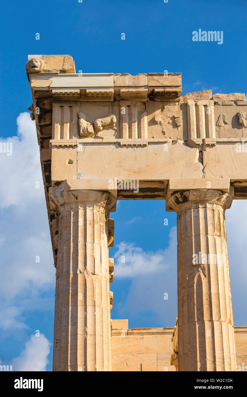 La Grecia, Attica, Atene, l'Acropoli, il Partenone Foto Stock