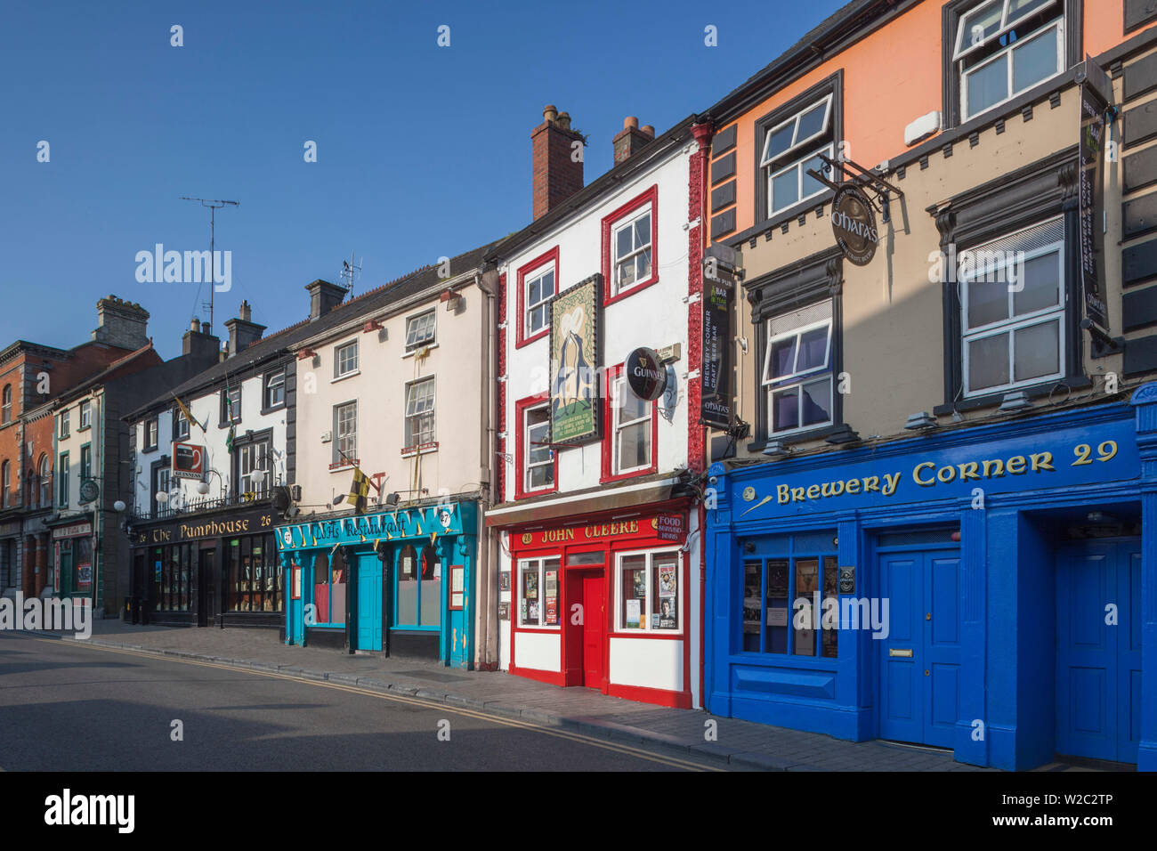 L'Irlanda, nella Contea di Kilkenny, città di Kilkenny, pub Foto Stock