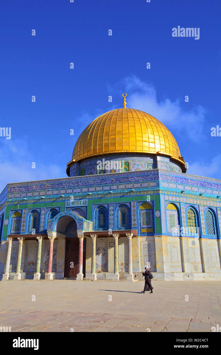 Monte del Tempio, Gerusalemme, Israele, Medio Oriente Foto Stock