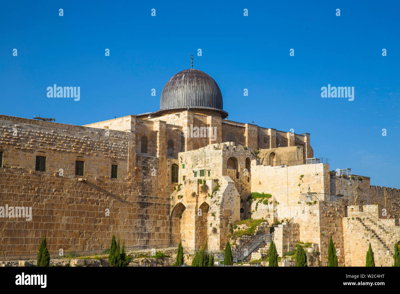 Israele, Gerusalemme, Gerusalemme Parco Archeologico e centro di Davidson, Foto Stock