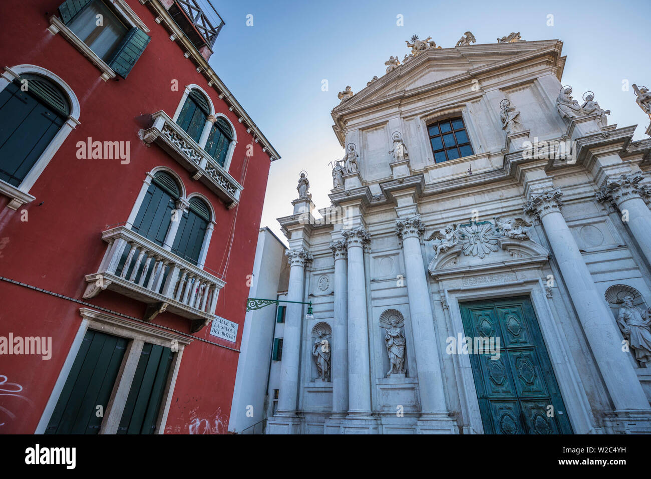 Chiesa dei Gesutiti, Venezia, Italia Foto Stock