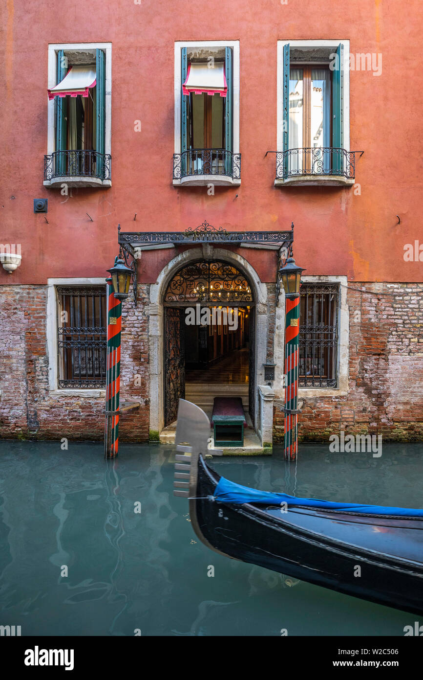 Canal vicino a Piazza San Marco, Venezia, Veneto, Italia Foto Stock