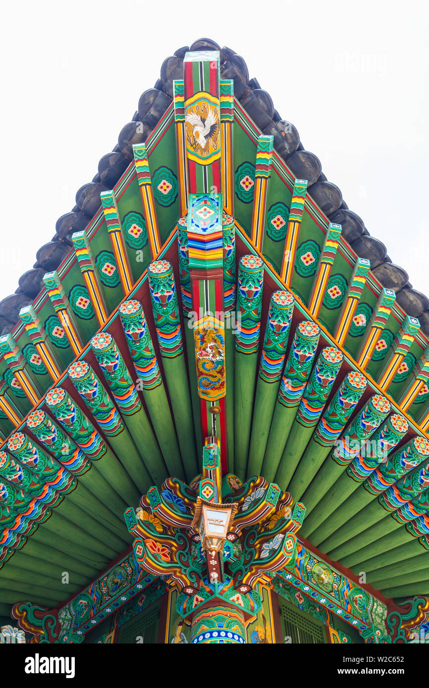 Jogyesa tempio buddista, Seoul, Corea del Sud Foto Stock