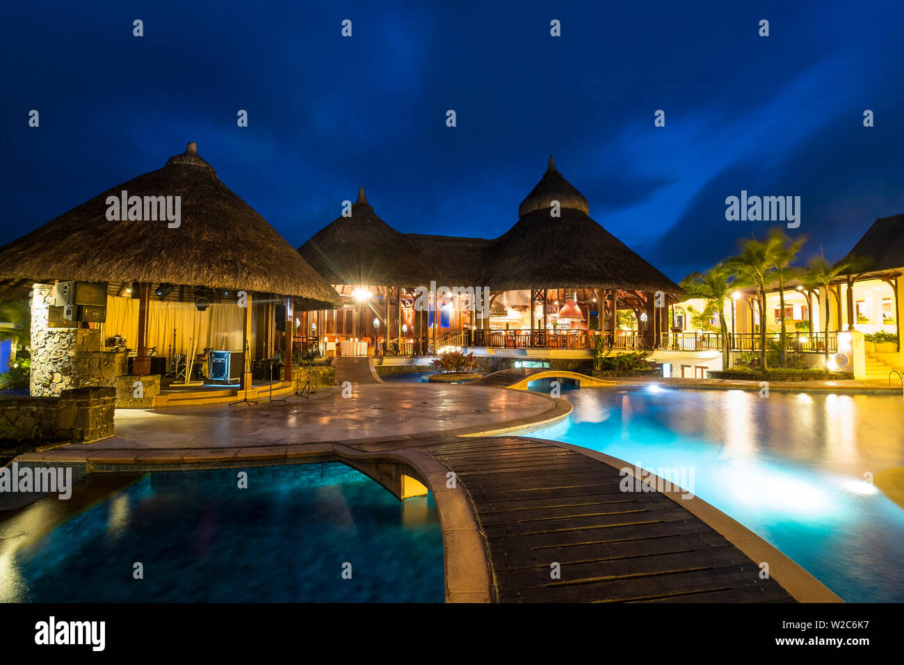 Le Touessrok Hotel Trou d'Eau Douce, Flacq, East Coast, Mauritius Foto Stock