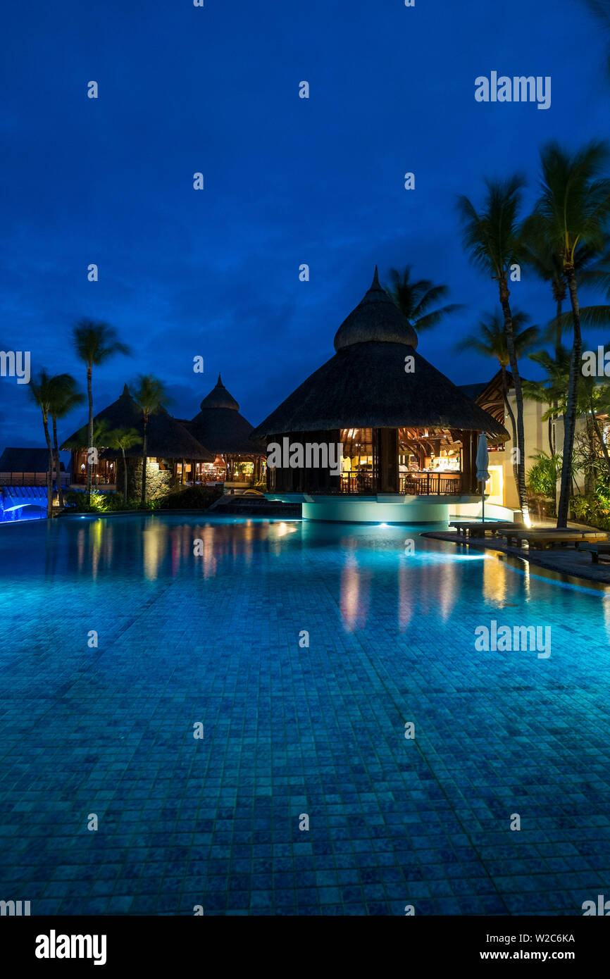 Le Touessrok Hotel Trou d'Eau Douce, Flacq, East Coast, Mauritius Foto Stock