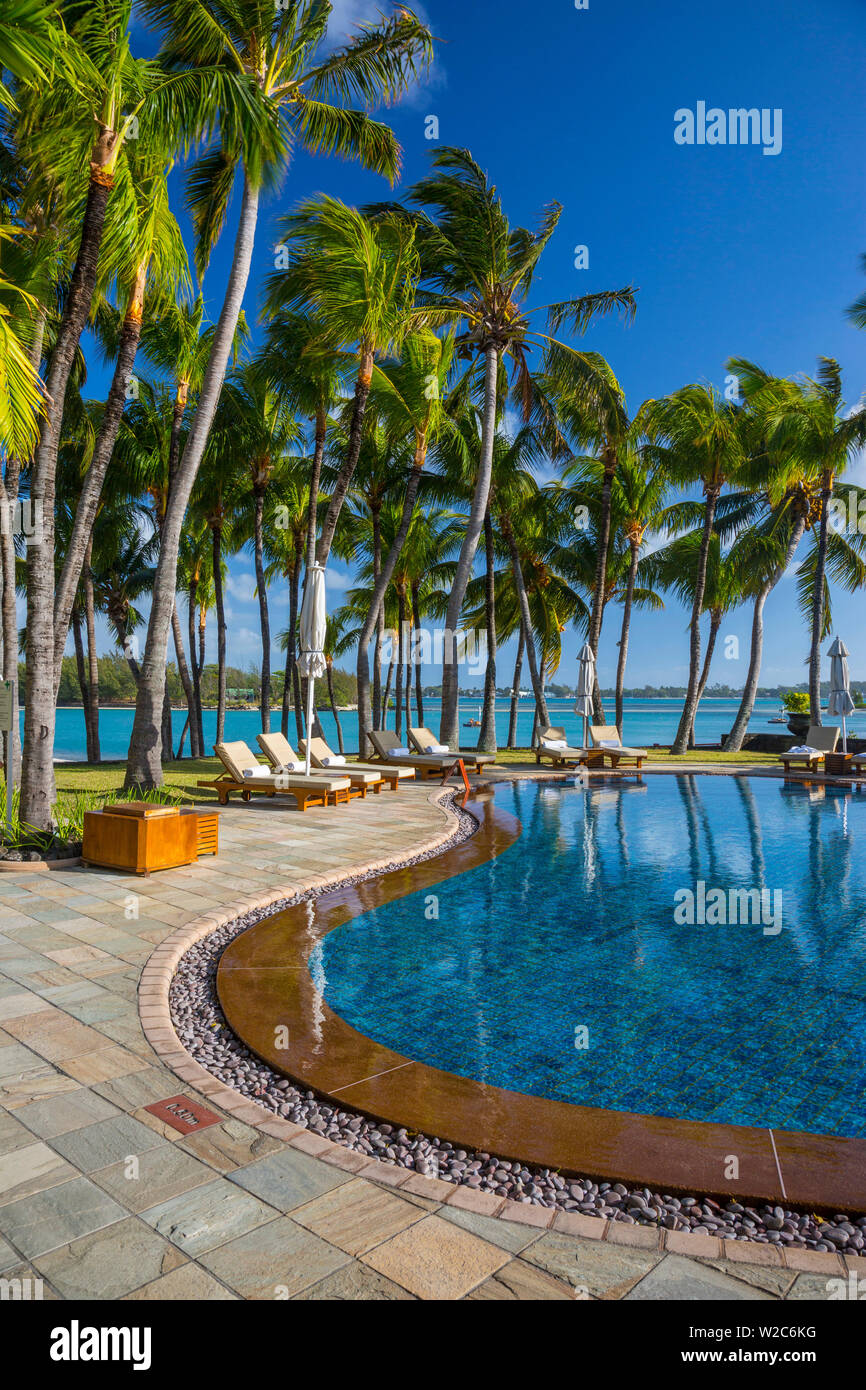 Le Touessrok Hotel Trou d'Eau Douce, Flacq, East Coast, Mauritius Foto Stock