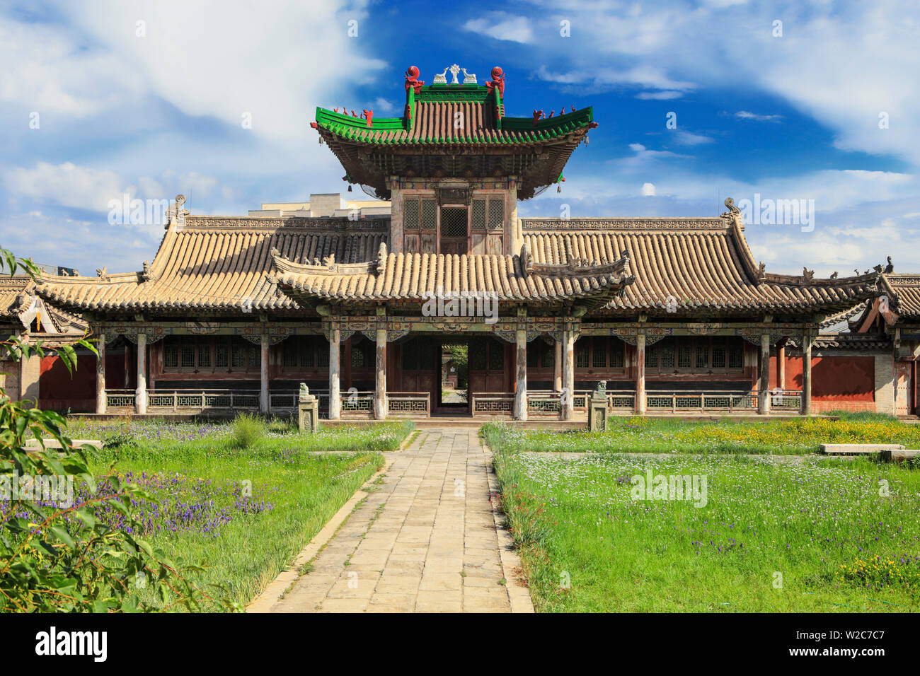 Palazzo Invernale di Bogd Khan, Ulan Bator, Mongolia Foto Stock