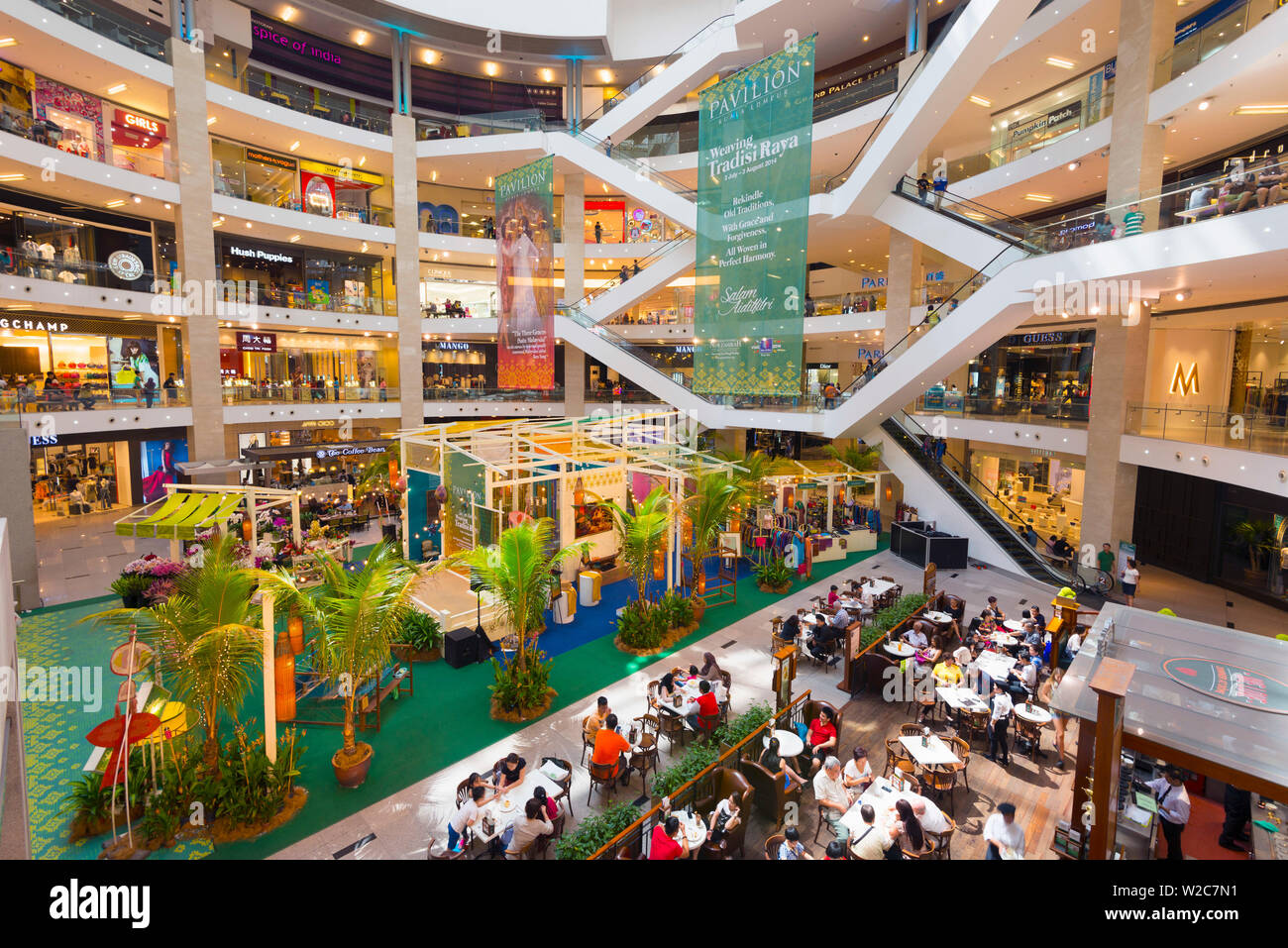 Malaysia, Kuala Lumpur, Bukit Bintang, Pavilion Kuala Lumpur shopping mall Foto Stock