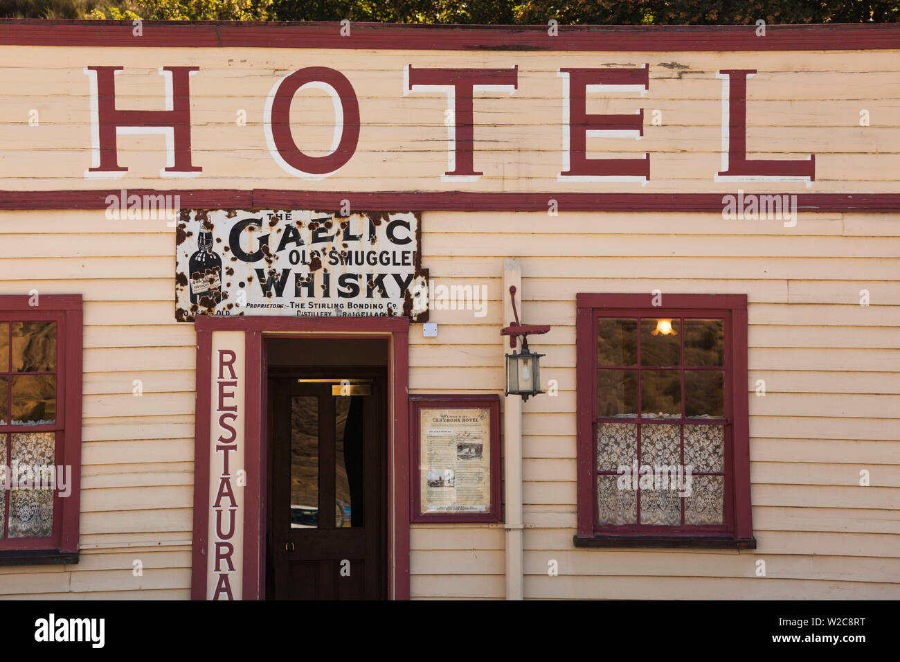 Nuova Zelanda, Isola del Sud, Otago, Cardrona, Cardrona Hotel Foto Stock