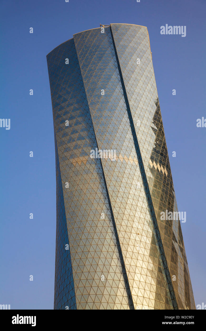 Il Qatar Doha, West Bay edifici, al Torre di Bidda Foto Stock