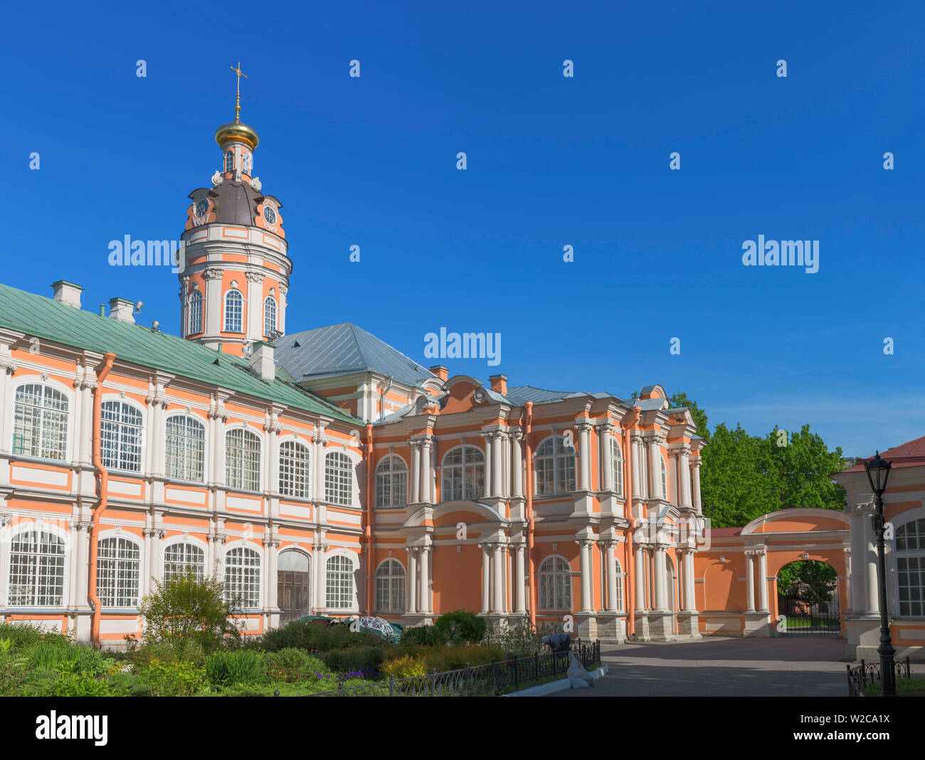 Alexander Nevsky Lavra, San Pietroburgo, Russia Foto Stock