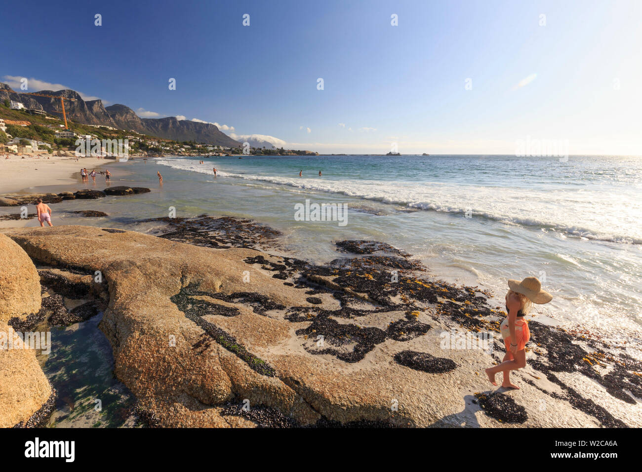 Sud Africa, Western Cape, Cape Town, Clifton Bay Foto Stock