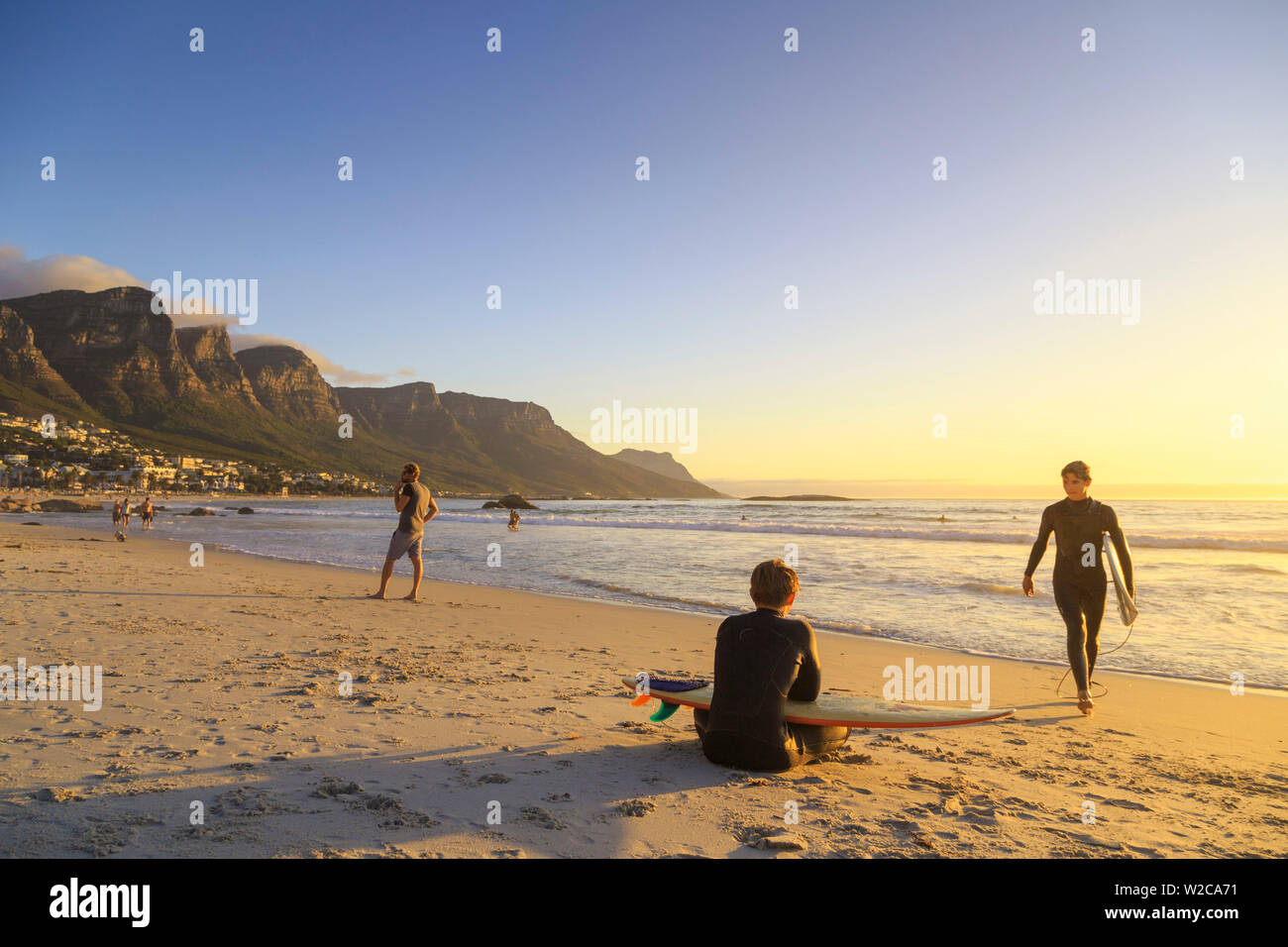 Sud Africa, Western Cape, Cape Town, Camps Bay Foto Stock