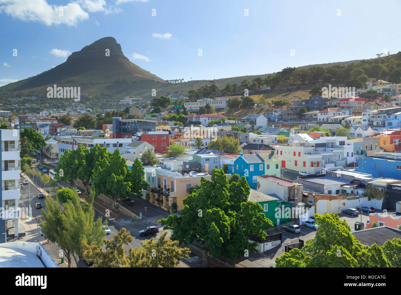 Sud Africa, Western Cape, Cape Town, Bo-Kaap Foto Stock