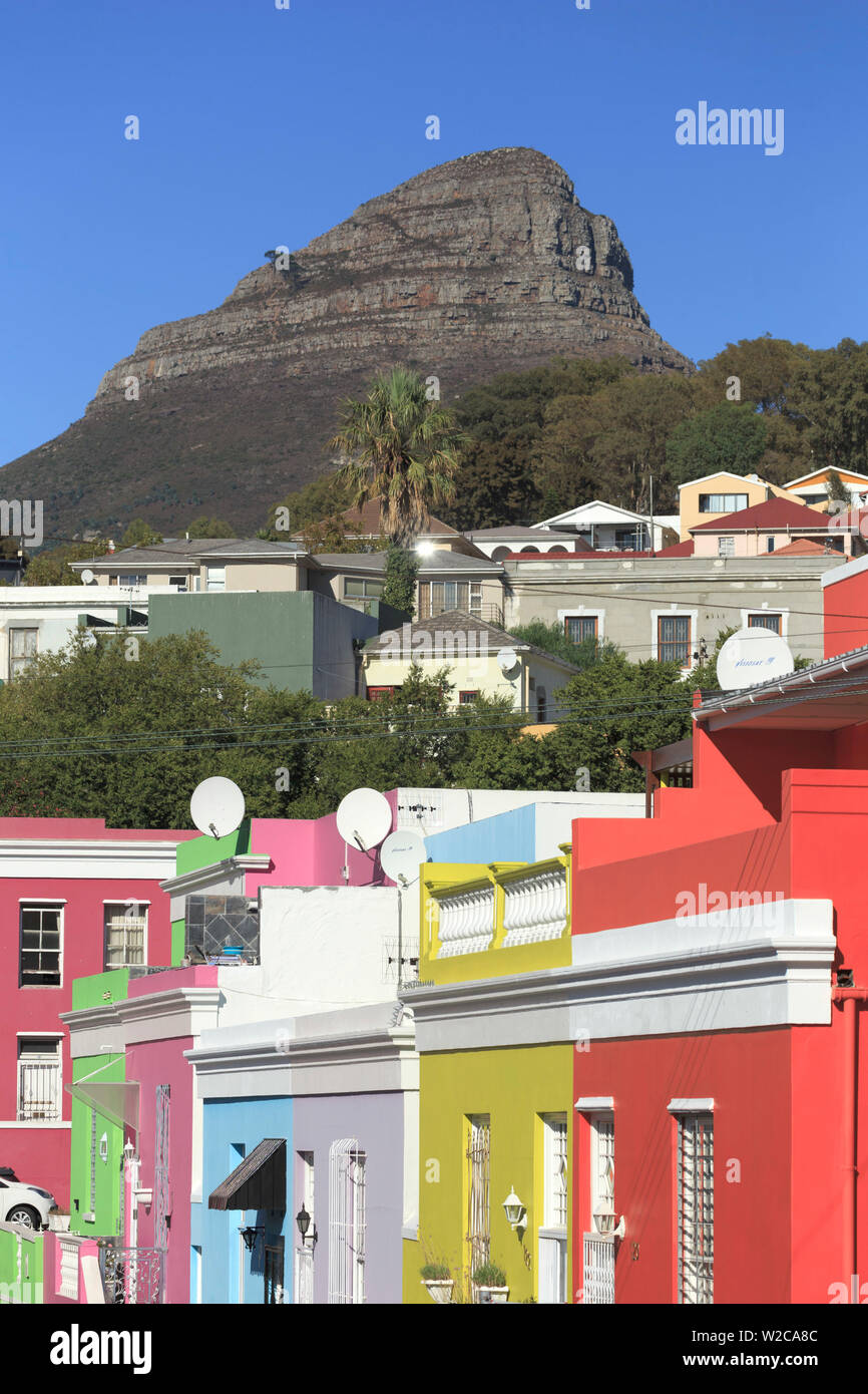 Sud Africa, Western Cape, Cape Town, Bo-kaap Foto Stock
