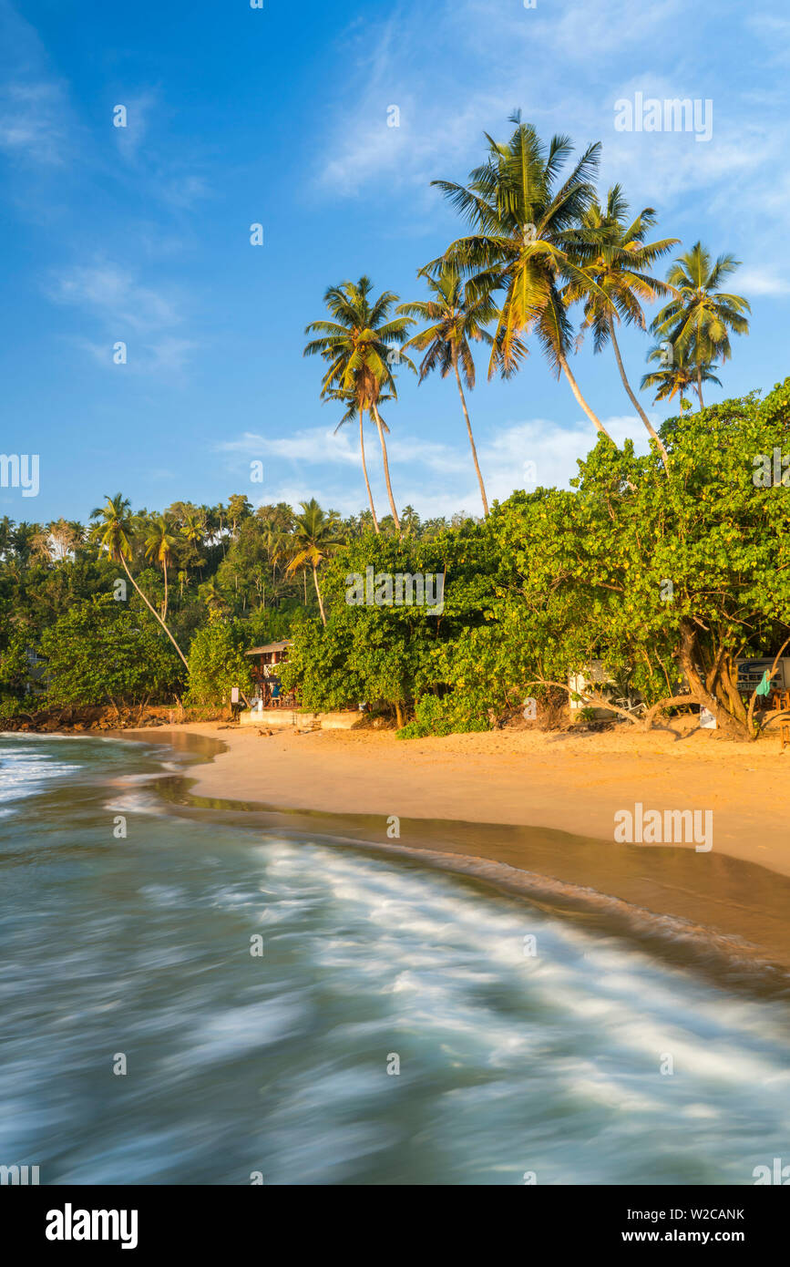 Spiaggia, Mirissa, South Coast, Sri Lanka Foto Stock