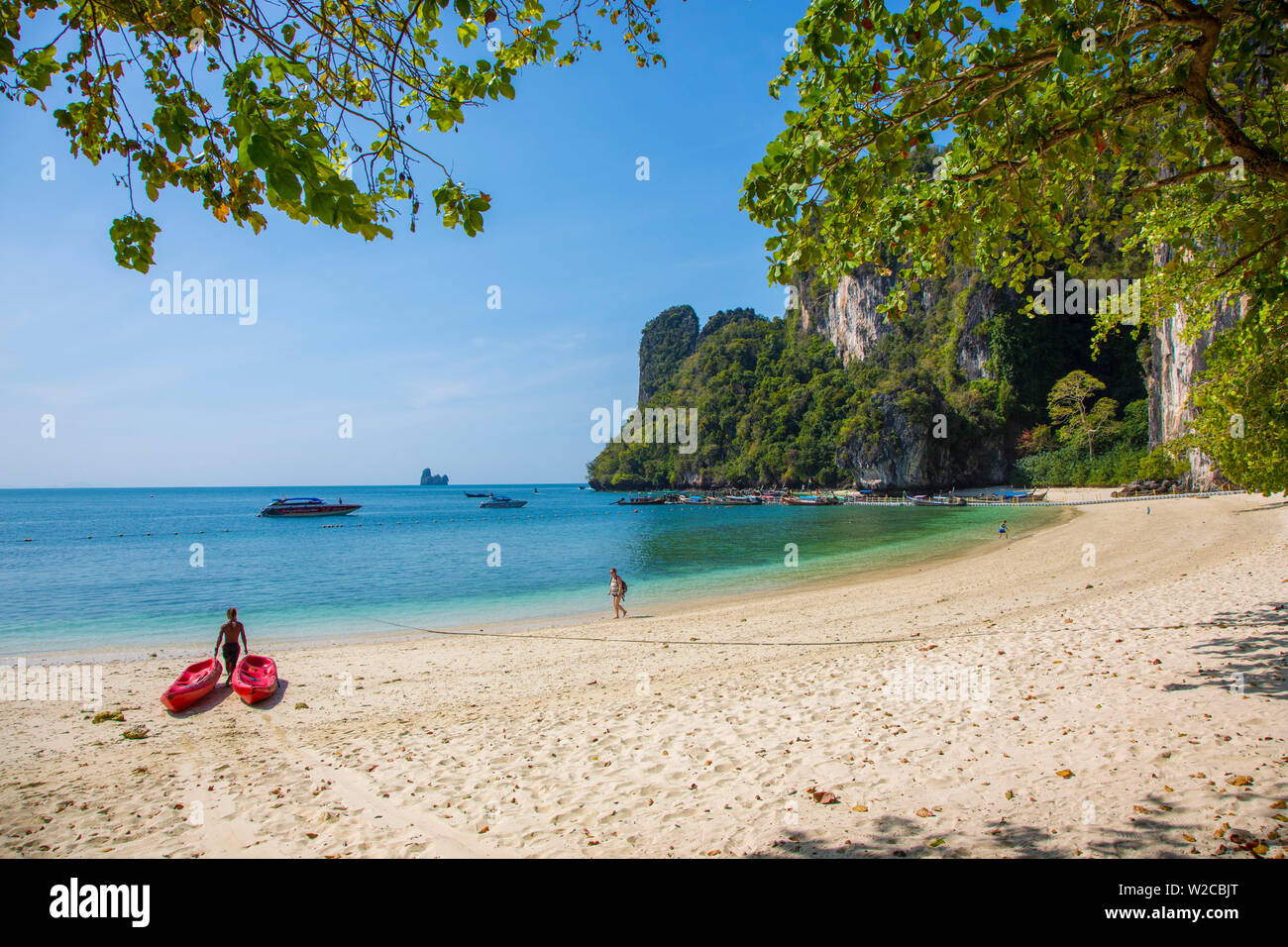 Ko Hong Island, Phang Nga Bay, Provincia di Krabi, Thailandia Foto Stock