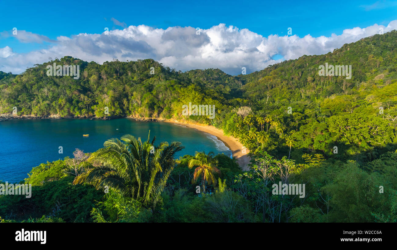 Caraibi, Trinidad e Tobago, Tobago, Englishman's Bay, Englishman's Bay Beach Foto Stock