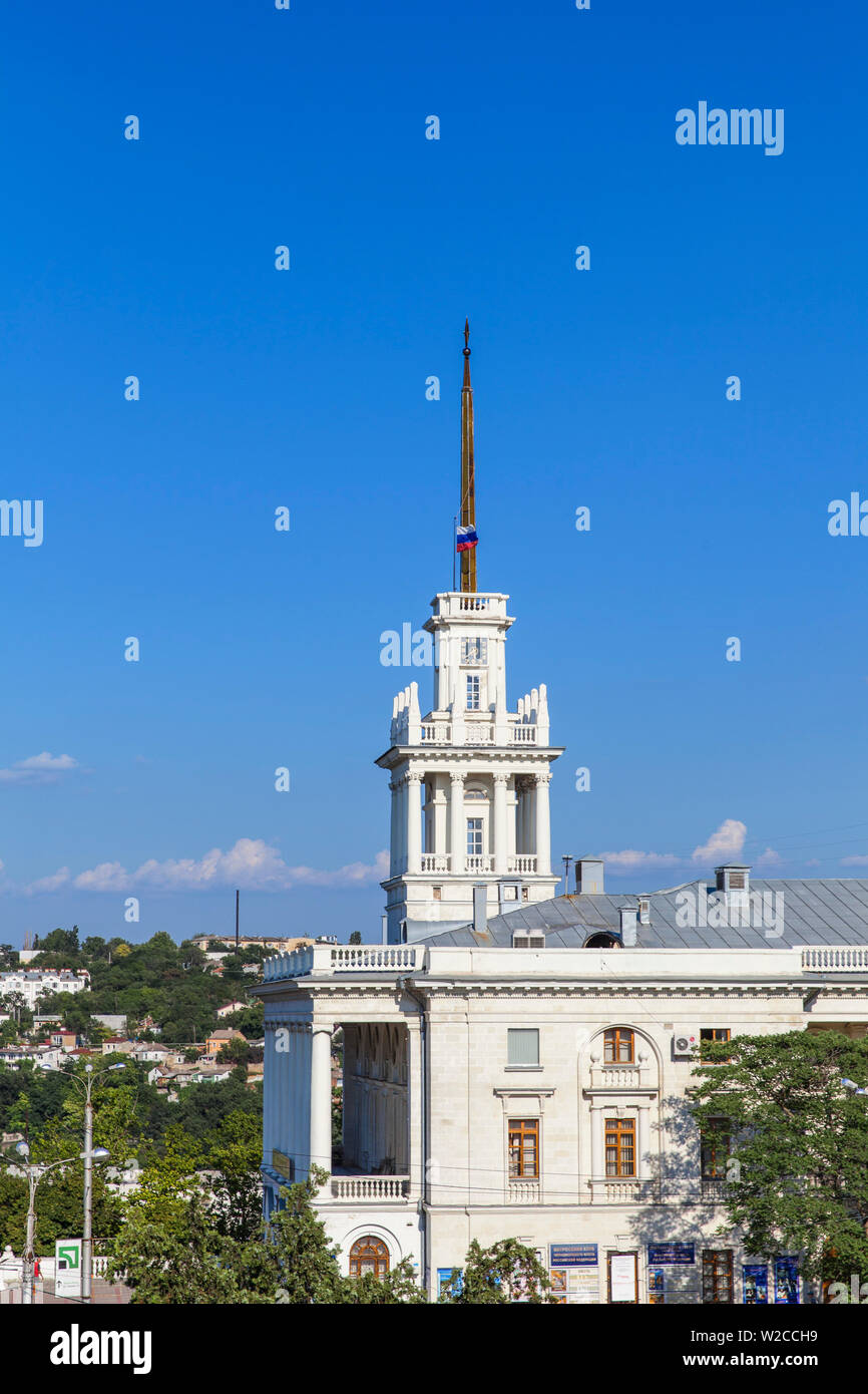 Ucraina, Crimea, Sebastopoli, teatro sulla piazza Ushakova Foto Stock