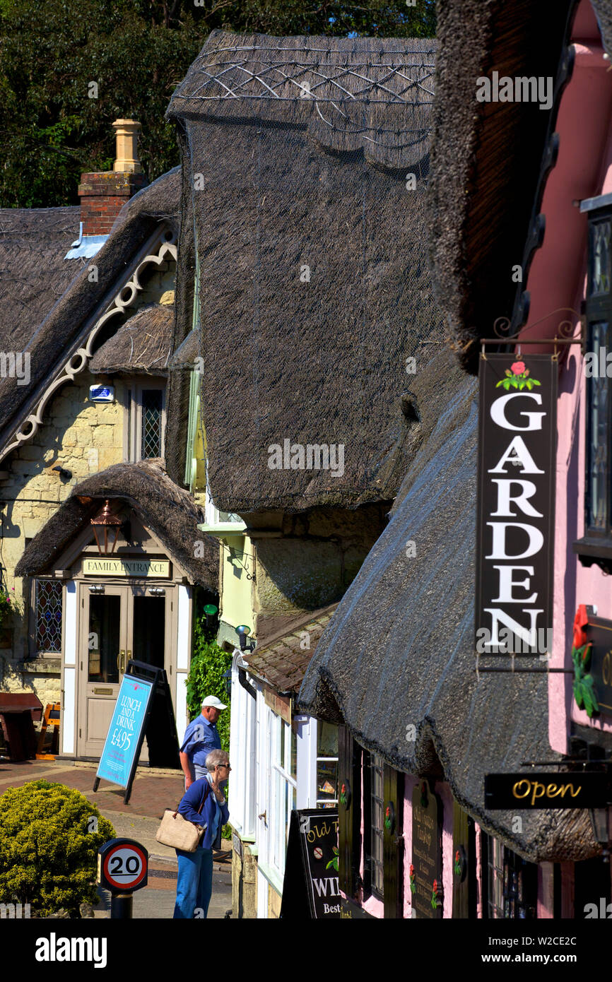Shanklin, Isle of Wight, Regno Unito Foto Stock