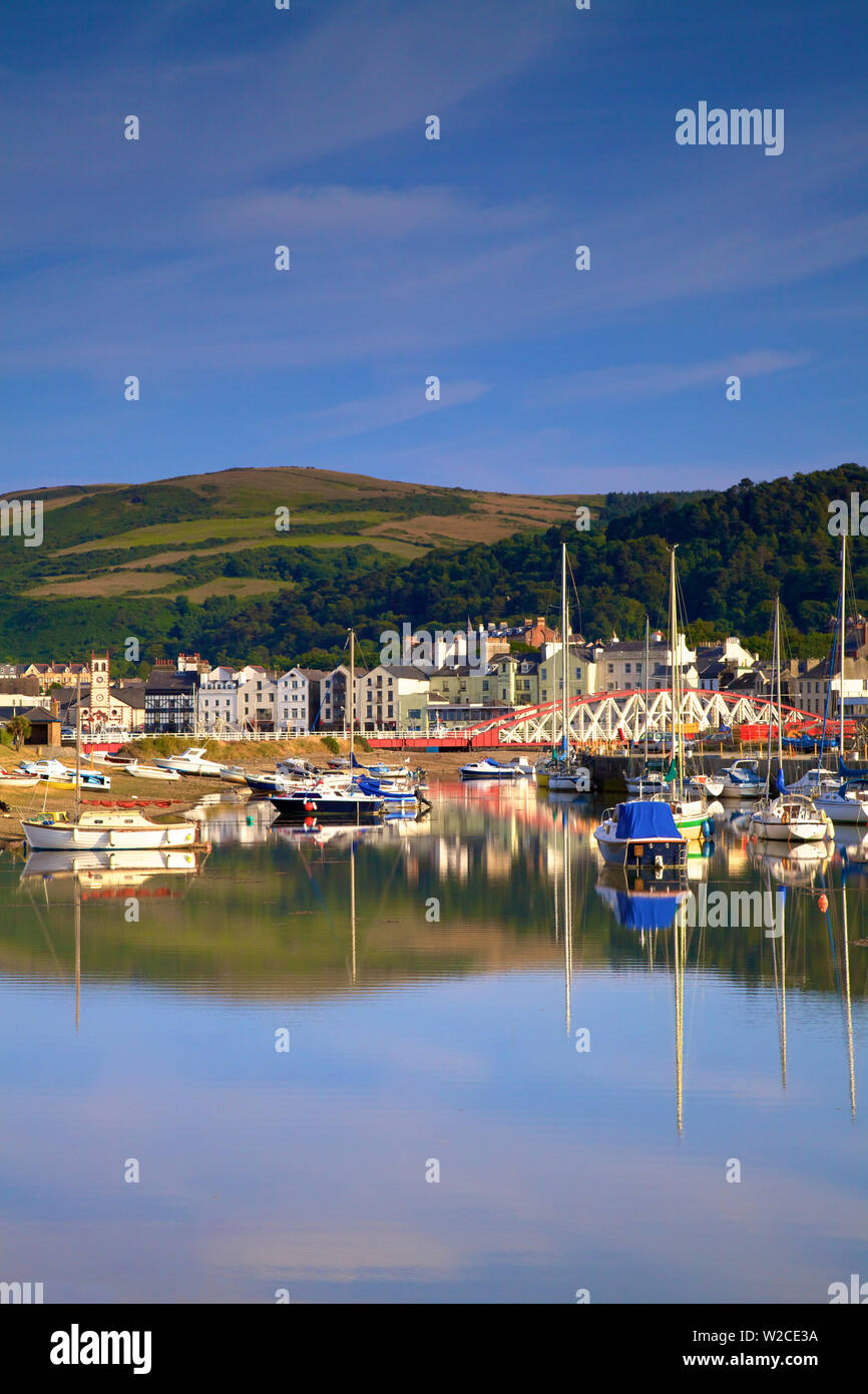 Ramsey Harbour, Ramsey, Isola di Man Foto Stock