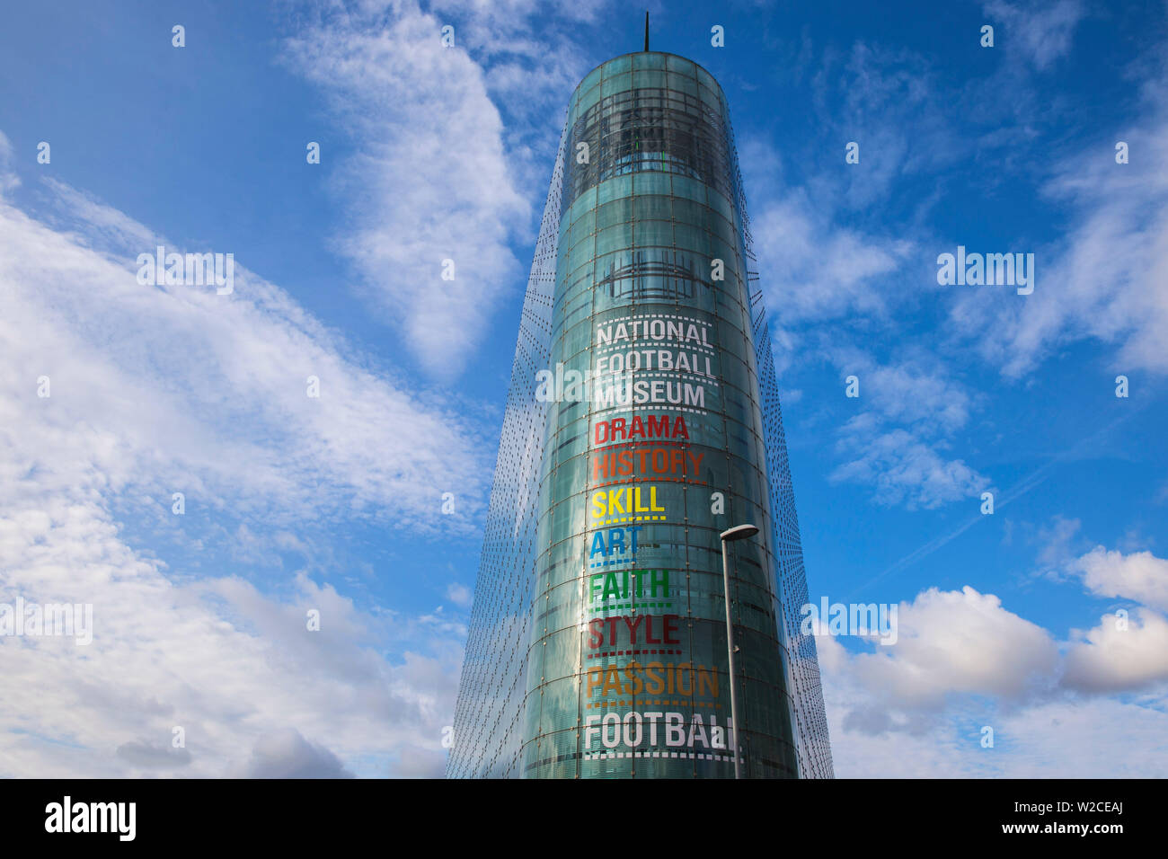 Regno Unito, Inghilterra, Greater Manchester, Manchester, museo del calcio Foto Stock