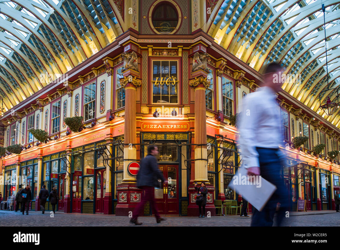 Inghilterra, Londra, la città, il mercato Leadenhall Foto Stock