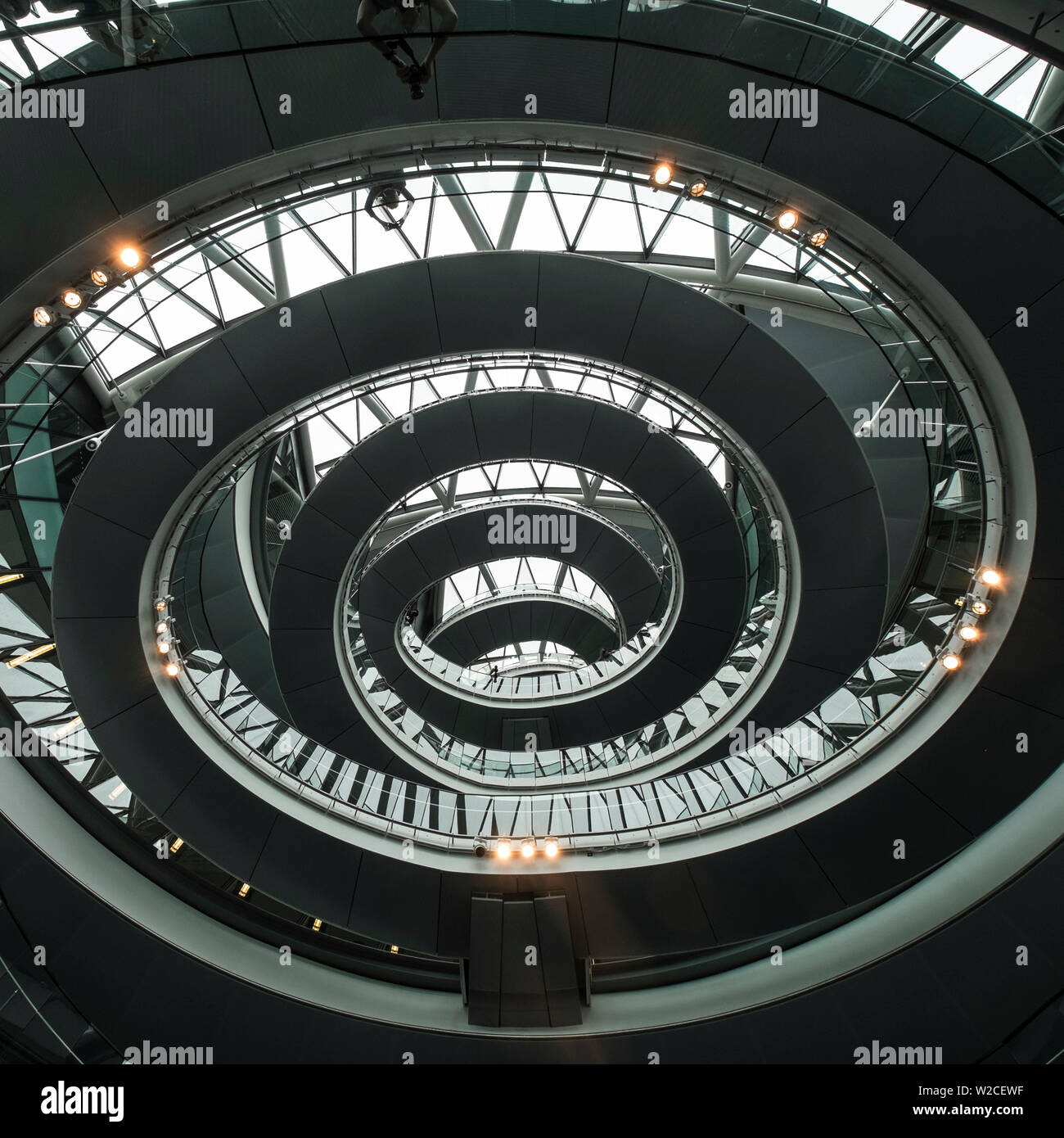 Interno del Municipio, Southwark, Londra, Inghilterra, Regno Unito Foto Stock