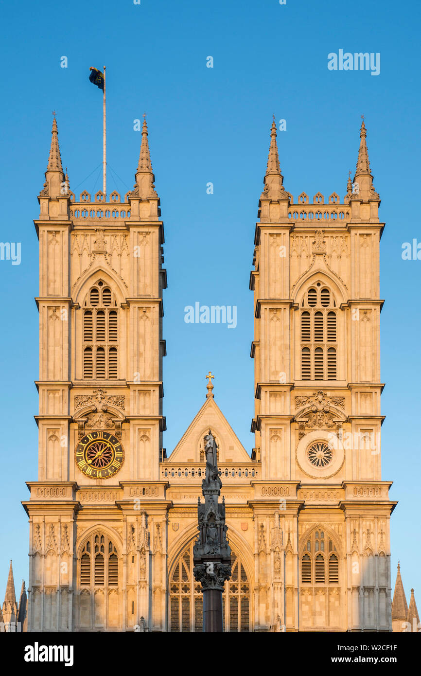 L'Abbazia di Westminster, Londra, Inghilterra, Regno Unito Foto Stock