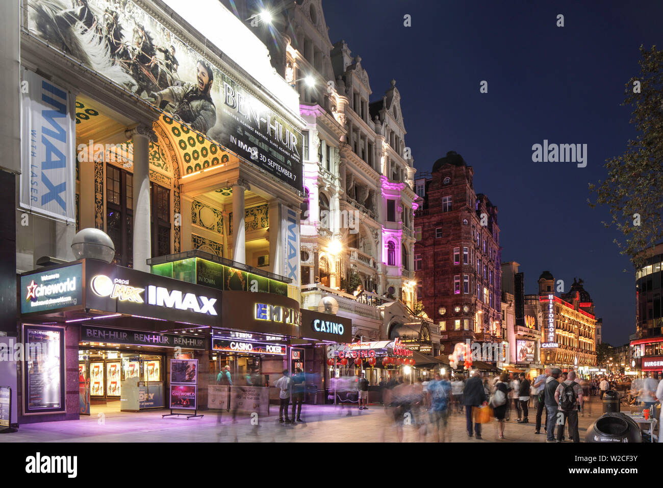 Leicester Square, London, England, Regno Unito Foto Stock