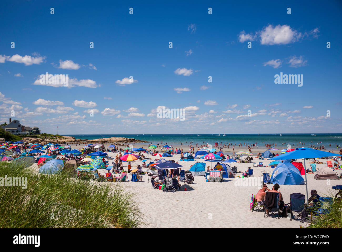 Stati Uniti d'America, Massachusetts, Cape Ann, Gloucester, Wingaersheek Beach Foto Stock