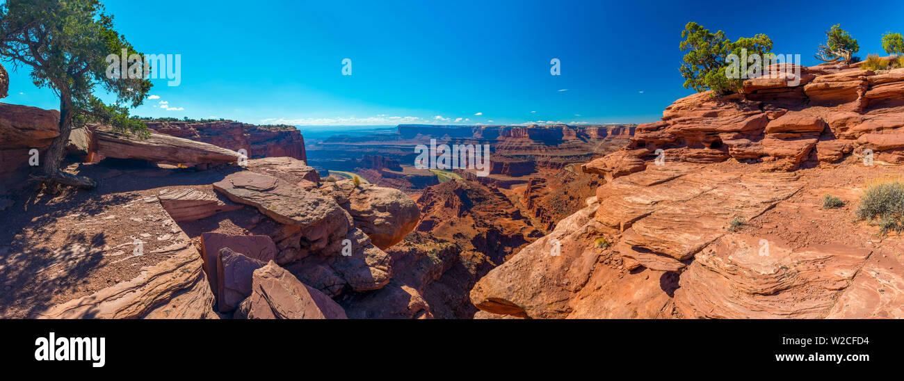 Stati Uniti d'America, Utah, Moab, Dead Horse Point State Park Foto Stock