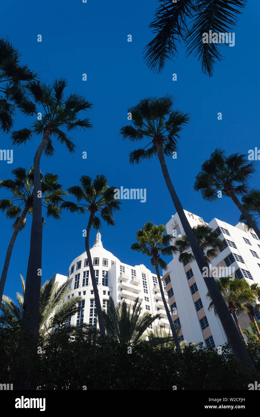 Stati Uniti d'America, Florida, Miami Beach, South Beach, Lowe's Miami Beach Hotel Foto Stock