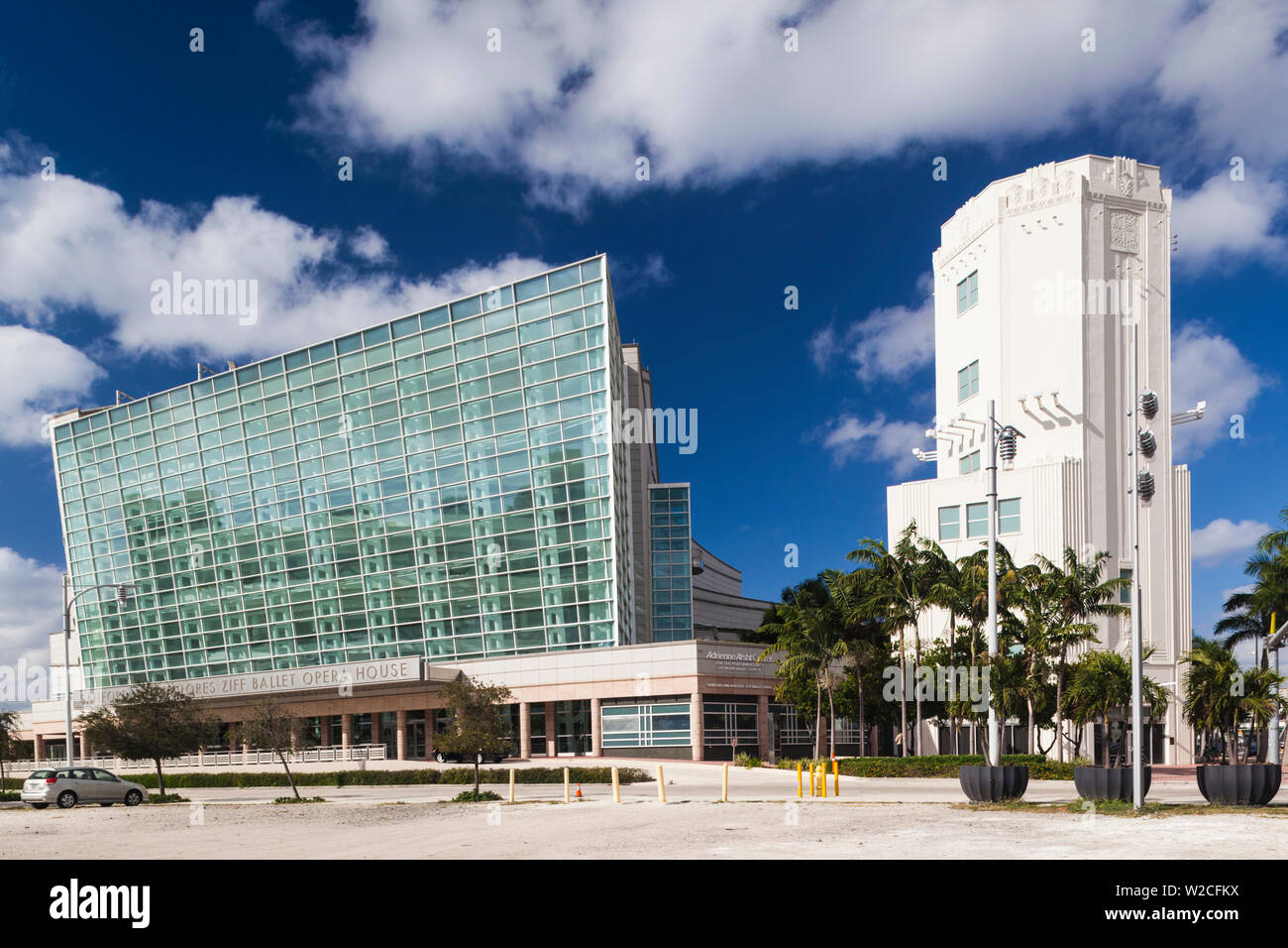 Stati Uniti d'America, Florida, Miami, Adrienne Arsht Center per le Arti dello Spettacolo Foto Stock