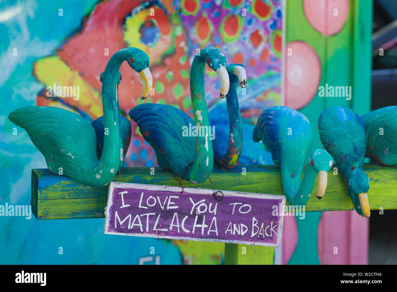 Stati Uniti d'America, Florida, costa del Golfo, Matlacha, art shop Foto Stock